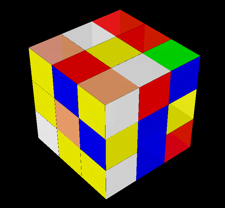 Rubik Cube Simulation